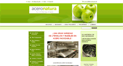 Desktop Screenshot of aceronatura.com