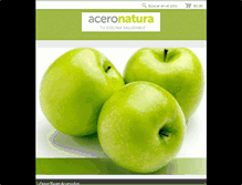 Tablet Screenshot of aceronatura.com